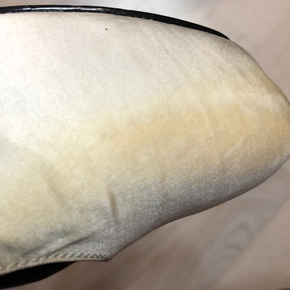 NINE WEST ballet slipper style satin stilettos - Picture 5 of 7